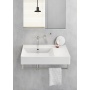 keraamiline valamu KUBE X 80x47 cm, tööpind paremal, valge ExtraGlaze