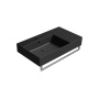 valamu KUBE X 80x47cm,  R,  must matt