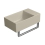 valamu KUBE X 40x23cm,  ilma segistiavata,  L/R,  creta matt