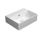 valamu KUBE X 45x35cm,  ilma segistiavata,  valge ExtraGlaze