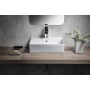 valamu KUBE X 45x35cm,  valge matt
