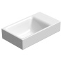 valamu Nubes 40x23 cm, ilma segistiavata, valge ExtraGlaze