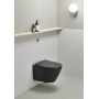 seina wc Modo Swirlflush, 37x52 cm, must dual-matt