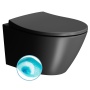 seina wc Modo Swirlflush, 37x52 cm, must dual-matt