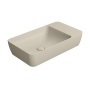 MODO countertop ceramic washbasin 60x35cm, without tap hole, creta matt