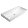 valamu 80x38cm,  PARLA valge