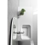 valamu ARECA L, 110x50 cm, valge