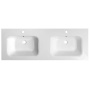 valamu ARECA Double, 141x51.5 cm, valge