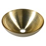 klaasist valamu MURANO SOFT BROWN, diam. 40 cm, golden beige