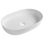 ARDEA countertop ceramic washbasin, 60,5x41,5cm, white