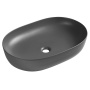 ARDEA countertop ceramic washbasin, 60,5x41,5cm, carina
