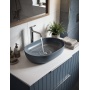 ARDEA countertop ceramic washbasin, 60,5x41,5cm, siena