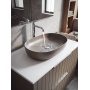 ARDEA countertop ceramic washbasin, 60,5x41,5cm, agila