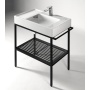 ARYA pedestal under the washbasin 680x850x450mm, black