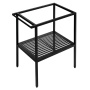 ARYA pedestal under the washbasin 680x850x450mm, black