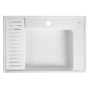ARYA ceramic washbasin, 45x65cm, white