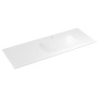valamu ARUBA R, 180x51.5 cm, valge matt