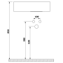 valamu AMAROK L, 40x22 cm, matt must