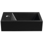 valamu AMAROK L, 40x22 cm, matt must