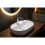 VIONA ceramic countertop washbasin, 50x38cm, white