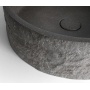 betoonist valamu ISPIR  põhjakapiga  40cm,  must granite