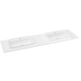 valamu Brahea 181x51.5 cm (90+90 cm), Rockstone, matt valge