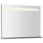 LED peegel Breto riiuliga 80x60.8 cm