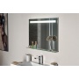 LED peegel Breto riiuliga 80x60.8 cm
