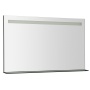 LED peegel Breto riiuliga 100x60.8 cm