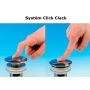 Click-Clack Valamu põhjaklapp 5/4“, (H) 4-52mm, väike nupp/kroom