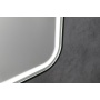 LED peegel Cetis 100x70 cm, matt must