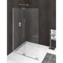 Dušinurga külgsein MODULAR SHOWER, rullikutega, 1200 mm