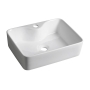 BALENA ceramic washbasin, 48x13,5x37 cm, top counter