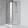 ARLETA quadrant shower enclosure 900x900mm, pure glass