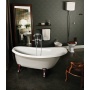 Cast stone bath VICTORIA, ANTICA legs