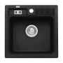kivivalamu 46,4x46,5x18 cm, G91 black, economy sifoon