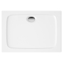 100x80 square stone shower tray, incl front panel, feet and waste S0011+1711C+S0510+S0507