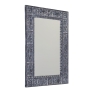 UBUD mirror with frame, 70x100cm, Gray
