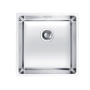 stainless steel undermount basin KOMBINO 30, 40x40x19,5 cm, waste 3 1/2´´, satin finish. Drain is not included