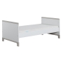Mini - cot-bed 140x70, white+grey