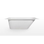 Cast stone bath Beta 150x73 cm, without siphon