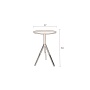 Side Table Elia Black/Brass