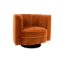 Lounge Chair Flower, orange