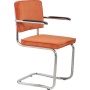 Armchair Ridge Kink Rib Orange 19A