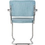 Armchair Ridge Kink Rib Blue 12A