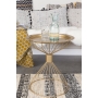 Side Table Kelly Tray Gold