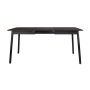 Table Glimps 120/162X80 Black