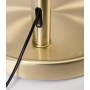 Floor Lamp Metal Bow Brass