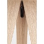 Floor Lamp Tripod Wood Black