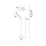 Floor Lamp Reader Matt White